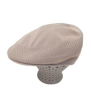 Epoch Hats company Mens beige News Boy style Cap Hat size small